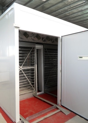 Αγορά Πολυ σκηνικός επωαστήρας 9.7KW σηράγγων επωαστήρων αυγών ικανότητας 10000 πλήρως αυτόματος online manufacture
