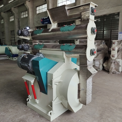 Αγορά 45kw ξύλινη μηχανή σβόλων ζωικών τροφίμων γραμμών παραγωγής σβόλων 8ων κύβων δαχτυλιδιών online manufacture
