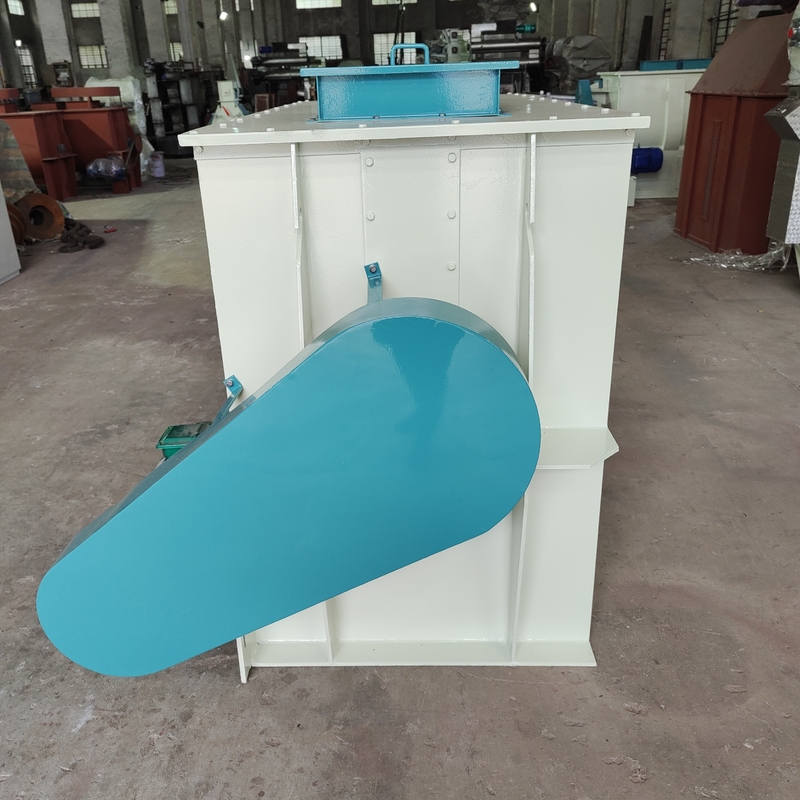 Horizontal Animal Ribbon Feed Mixer Pellet Grinder Machine